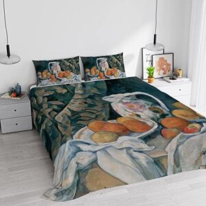 Italian Bed Linen Digital Print Bedding Set, Full Coverage, Made in Italy, Double, 04 Italian Bed Linen Digital Print Bedding Set, Full Coverage, Made in Italy, Double, 04