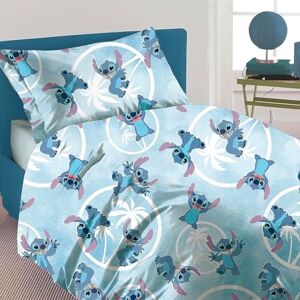 hermet Disney Stich Blue Single Bed Sheet Set in Pure Cotton Flannel Top + Bottom Sheet + Pillowcase hermet Disney Stich Blue Single Bed Sheet Set in Pure Cotton Flannel Top + Bottom Sheet + Pillowcase