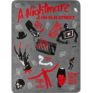 Northwest Nightmare on Elm Street Micro Raschel Throw Blanket, 46" x 60", Come to Freddy Northwest Nightmare on Elm Street Micro Raschel Throw Blanket, 46" x 60", Come to Freddy