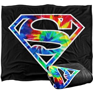 LOGOVISION SUPERMAN Tie Dye Logo Officially Licensed Silky Touch Super Soft Throw Blanket 152 x 127 cm LOGOVISION SUPERMAN Tie Dye Logo Officially Licensed Silky Touch Super Soft Throw Blanket 152 x 127 cm