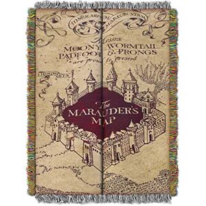 Northwest Marauders Map Throw Blanket - Polyester Northwest Marauders Map Throw Blanket - Polyester