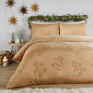 furn. Duvet Day Gingerbread Tufted Duvet Cover Set – Soft Cosy Festive Bedding (Ginger Double) furn. Duvet Day Gingerbread Tufted Duvet Cover Set – Soft Cosy Festive Bedding (Ginger Double)