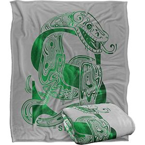 LOGOVISION HARRY POTTER Slytherin S Logo Officially Licensed Silky Touch Super Soft Throw Blanket 152 x 127 cm LOGOVISION HARRY POTTER Slytherin S Logo Officially Licensed Silky Touch Super Soft Throw Blanket 152 x 127 cm