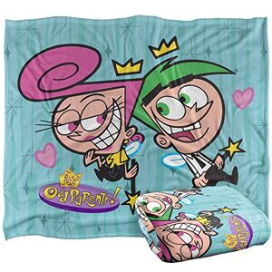 LOGOVISION Fairly Odd Parents Wanda and Cosmo In Love Silky Touch Super Soft Throw Blanket 152 X 127 cm LOGOVISION Fairly Odd Parents Wanda and Cosmo In Love Silky Touch Super Soft Throw Blanket 152 X 127 cm