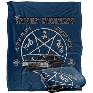 LOGOVISION SUPERNATURAL Saving People and Hunting Officially Licensed Silky Touch Super Soft Throw Blanket 152 x 127 cm LOGOVISION SUPERNATURAL Saving People and Hunting Officially Licensed Silky Touch Super Soft Throw Blanket 152 x 127 cm