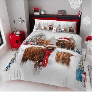 GC GAVENO CAVAILIA Christmas Duvet Cover King Size Polyester Highland Cow Bedding(230x220 cm) Breathable Soft Quilt Cover King bed with Pillowcases Winter KingSize Bedding Bed Cover -Xmas Gift GC GAVENO CAVAILIA Christmas Duvet Cover King Size Polyester Highland Cow Bedding(230x220 cm) Breathable Soft Quilt Cover King bed with Pillowcases Winter KingSize Bedding Bed Cover -Xmas Gift