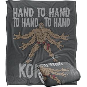 LOGOVISION MORTAL KOMBAT Klassic Blanket, 152 x 127 cm GOTO Hand to Hand Kombat Silky Touch Super Soft Throw Blanket LOGOVISION MORTAL KOMBAT Klassic Blanket, 152 x 127 cm GOTO Hand to Hand Kombat Silky Touch Super Soft Throw Blanket