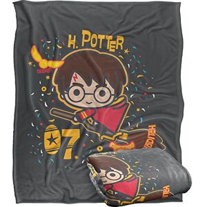 LOGOVISION HARRY POTTER H. Potter 07 Quidditch Chibi Officially Licensed Silky Touch Super Soft Throw Blanket 152 x 127 cm LOGOVISION HARRY POTTER H. Potter 07 Quidditch Chibi Officially Licensed Silky Touch Super Soft Throw Blanket 152 x 127 cm