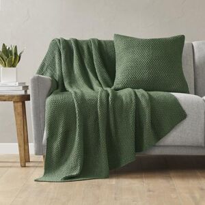 INK+IVY Bree Knit Throw Blanket for Bed, Sofa, and Couch, Lightweight, Breathable, Soft & Cozy Summer Blanket, Throw (50 in x 60 in) Green INK+IVY Bree Knit Throw Blanket for Bed, Sofa, and Couch, Lightweight, Breathable, Soft & Cozy Summer Blanket, Throw (50 in x 60 in) Green