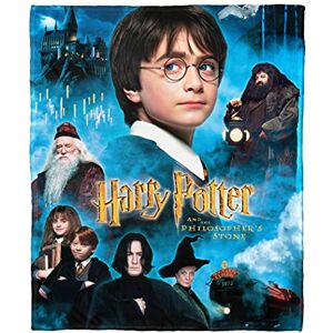 Northwest Harry Potter Silk Touch Throw Blanket, 50" x 60", Philosophers Stone Northwest Harry Potter Silk Touch Throw Blanket, 50" x 60", Philosophers Stone