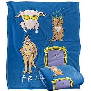 LOGOVISION FRIENDS Symbols Officially Licensed Silky Touch Super Soft Throw Blanket 152 x 127 cm LOGOVISION FRIENDS Symbols Officially Licensed Silky Touch Super Soft Throw Blanket 152 x 127 cm