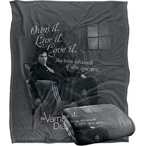 LOGOVISION VAMPIRE DIARIES Be Yourself Officially Licensed Silky Touch Super Soft Throw Blanket 152 x 127 cm LOGOVISION VAMPIRE DIARIES Be Yourself Officially Licensed Silky Touch Super Soft Throw Blanket 152 x 127 cm