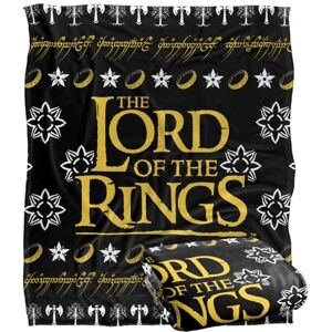 LOGOVISION LORD OF THE RINGS Blanket, 152 x 127 cm Ugly Christmas Sweater Logo Silky Touch Super Soft Throw Blanket LOGOVISION LORD OF THE RINGS Blanket, 152 x 127 cm Ugly Christmas Sweater Logo Silky Touch Super Soft Throw Blanket