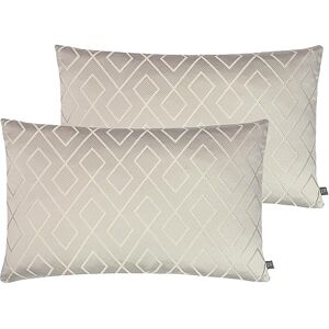 Prestigious Textiles Pivot Feather Filled Cushions Twin Pack, Pumice, 40 x 60cm Prestigious Textiles Pivot Feather Filled Cushions Twin Pack, Pumice, 40 x 60cm