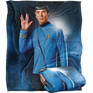 Trevco Star Trek Spock Silky Touch Super Soft Throw Blanket 152 X 127 cm, White Trevco Star Trek Spock Silky Touch Super Soft Throw Blanket 152 X 127 cm, White