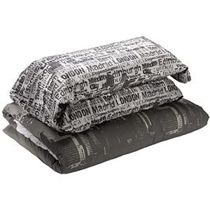 Catherine Lansfield CityScape Duvet Cover + Pillow Case 260 x 240 cm + 50 x 110 x 2 cm grey Catherine Lansfield CityScape Duvet Cover + Pillow Case 260 x 240 cm + 50 x 110 x 2 cm grey