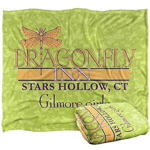 LOGOVISION GILMORE GIRLS Dragonfly Inn Logo Silky Touch Super Soft Throw Blanket 152 x 127 cm LOGOVISION GILMORE GIRLS Dragonfly Inn Logo Silky Touch Super Soft Throw Blanket 152 x 127 cm