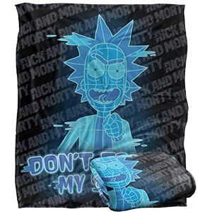 LOGOVISION RICK AND MORTY Blanket, 152 x 127 cm Don't Touch My Stuff Silky Touch Super Soft Throw Blanket LOGOVISION RICK AND MORTY Blanket, 152 x 127 cm Don't Touch My Stuff Silky Touch Super Soft Throw Blanket