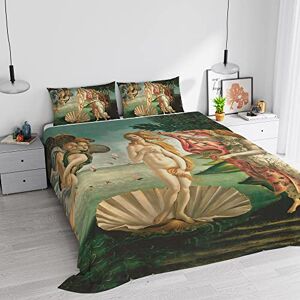 Italian Bed Linen Dreams' Digital Print Bedding Set, Full Coverage, Made in Italy, Double, 56 cm Italian Bed Linen Dreams' Digital Print Bedding Set, Full Coverage, Made in Italy, Double, 56 cm