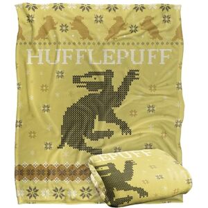 LOGOVISION HARRY POTTER Blanket, 152 x 127 cm Hufflepuff Ugly Christmas Sweater Silky Touch Super Soft Throw Blanket LOGOVISION HARRY POTTER Blanket, 152 x 127 cm Hufflepuff Ugly Christmas Sweater Silky Touch Super Soft Throw Blanket