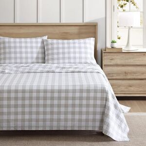 Eddie Bauer Single Bed Duvet Cover Set, Cotton Percale Super Soft and Cosy Home Decor, Oeko-Tex Certified (Plain Plaid, Beige, Single) Eddie Bauer Single Bed Duvet Cover Set, Cotton Percale Super Soft and Cosy Home Decor, Oeko-Tex Certified (Plain Plaid, Beige, Single)