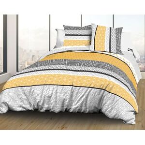 Le linge de Jules The Jules 240x260 Duvet Cover and 2 Pillowcases 100% Cotton 57 Thread Count Linen Leon Dore Le linge de Jules The Jules 240x260 Duvet Cover and 2 Pillowcases 100% Cotton 57 Thread Count Linen Leon Dore