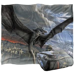 LOGOVISION LORD OF THE RINGS The Blanket, 152 x 127 cm Fellbeast Painting Silky Touch Super Soft Throw Blanket LOGOVISION LORD OF THE RINGS The Blanket, 152 x 127 cm Fellbeast Painting Silky Touch Super Soft Throw Blanket