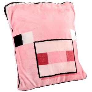 Paladone Minecraft Pig Cushion Blanket - Cushion Blanket Paladone Minecraft Pig Cushion Blanket - Cushion Blanket