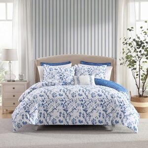 Laura Ashley Luxury Ultra Soft Comforter, All Season Bedding Set, Stylish Delicate Design for Home Décor, Cotton, Blue, Queen Laura Ashley Luxury Ultra Soft Comforter, All Season Bedding Set, Stylish Delicate Design for Home Décor, Cotton, Blue, Queen