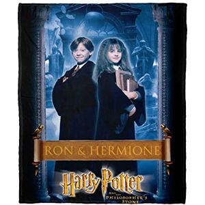 Northwest Harry Potter Silk Touch Throw Blanket, 50" x 60", Ron and Hermione Northwest Harry Potter Silk Touch Throw Blanket, 50" x 60", Ron and Hermione
