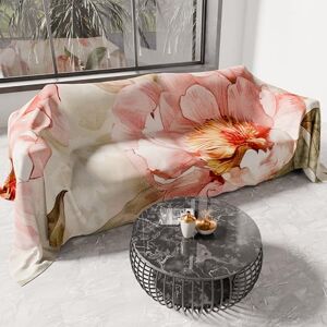PETTI Artigiani Italiani - Light Microfibre Floral Single Bedspread - Bedspread PETTI Artigiani Italiani - Light Microfibre Floral Single Bedspread - Bedspread