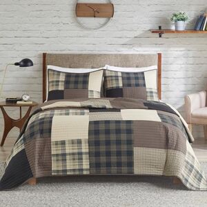 Woolrich John Rich & Bros. WOOLRICH Quilt Set-Cottage Styling Reversed to Solid Color, Cotton, Winter Hills Tan, Oversized King/Cal King Woolrich John Rich & Bros. WOOLRICH Quilt Set-Cottage Styling Reversed to Solid Color, Cotton, Winter Hills Tan, Oversized King/Cal King