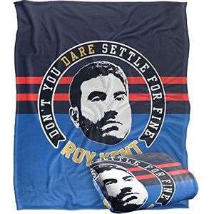 LOGOVISION TED LASSO Blanket, 152 x 127 cm Roy Kent Don't Settle Silky Touch Super Soft Throw Blanket LOGOVISION TED LASSO Blanket, 152 x 127 cm Roy Kent Don't Settle Silky Touch Super Soft Throw Blanket