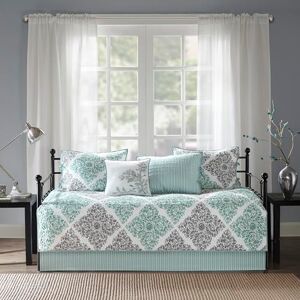 Madison Park Claire Aqua Bedding Set - All-Season Madison Park Claire Aqua Bedding Set - All-Season