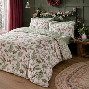 Dreams & Drapes Christmas Holly & Red Berries Duvet Cover Single (140x200cm) – 100% Cotton – Reversible Festive Bedding – 1 Pillowcase – Sprigs & Fern Print – Cosy Winter Quilt Cover Set Dreams & Drapes Christmas Holly & Red Berries Duvet Cover Single (140x200cm) – 100% Cotton – Reversible Festive Bedding – 1 Pillowcase – Sprigs & Fern Print – Cosy Winter Quilt Cover Set