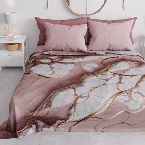 PETTI Artigiani Italiani Spring-Summer Double Bedspread Light Blanket Queen Size Bed Sheets Mauve Marble 100% Made in Italy PETTI Artigiani Italiani Spring-Summer Double Bedspread Light Blanket Queen Size Bed Sheets Mauve Marble 100% Made in Italy