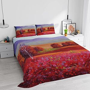 Italian Bed Linen Dreams' Digital Print Bedding Set, Full Coverage, Made in Italy, Double, 21 cm Italian Bed Linen Dreams' Digital Print Bedding Set, Full Coverage, Made in Italy, Double, 21 cm
