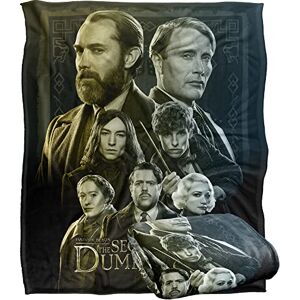 LOGOVISION FANTASTIC BEASTS The Secrets of Dumbledore Blanket, 152 x 127 cm Character Portraits Silky Touch Super Soft Throw Blanket LOGOVISION FANTASTIC BEASTS The Secrets of Dumbledore Blanket, 152 x 127 cm Character Portraits Silky Touch Super Soft Throw Blanket