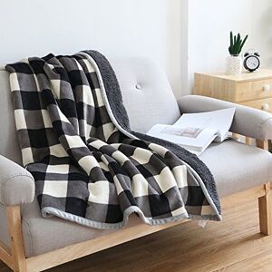 Ukeler Buffalo Check/Plaid Throw Blanket 60''×50'' for Couch- Ultra Soft Plush Flannel Fleece Sherpa Throw Bed Throws for Kids and Adult Ukeler Buffalo Check/Plaid Throw Blanket 60''×50'' for Couch- Ultra Soft Plush Flannel Fleece Sherpa Throw Bed Throws for Kids and Adult