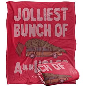 LOGOVISION CHRISTMAS VACATION Blanket, 152 x 127 cm Jolliest Bunch of A-Holes Silky Touch Super Soft Throw Blanket LOGOVISION CHRISTMAS VACATION Blanket, 152 x 127 cm Jolliest Bunch of A-Holes Silky Touch Super Soft Throw Blanket