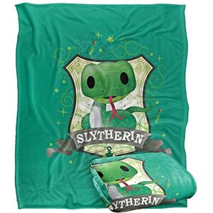 LOGOVISION HARRY POTTER Watercolor Slytherin Crest Officially Licensed Silky Touch Super Soft Throw Blanket 152 x 127 cm LOGOVISION HARRY POTTER Watercolor Slytherin Crest Officially Licensed Silky Touch Super Soft Throw Blanket 152 x 127 cm