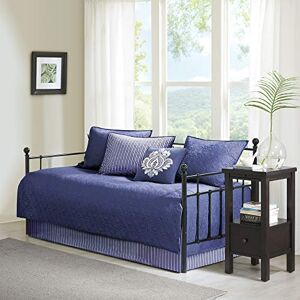 Madison Park Quebec 6 Piece Daybed Set Navy Daybed Madison Park Quebec 6 Piece Daybed Set Navy Daybed