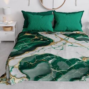 PETTI Artigiani Italiani - Double Bedspread Marble Green - Bedspread PETTI Artigiani Italiani - Double Bedspread Marble Green - Bedspread