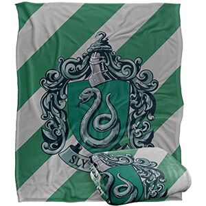 LOGOVISION HARRY POTTER Slytherin Crest 4 Officially Licensed Silky Touch Super Soft Throw Blanket 152 x 127 cm LOGOVISION HARRY POTTER Slytherin Crest 4 Officially Licensed Silky Touch Super Soft Throw Blanket 152 x 127 cm