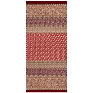 Bassetti Foulard Imperia R1 9324030 Mako Satin Cotton 270 cm x 270 cm Red Bassetti Foulard Imperia R1 9324030 Mako Satin Cotton 270 cm x 270 cm Red