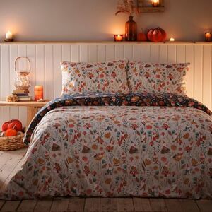 Fusion Autumn Gonks Duvet Cover Single Bedding Size (140 x 200cm) Reversible (2 Colours) 1x Pillowcase Included Woodland Bedding in Natural & Navy Blue Mushroom & Pumpkin Duvet Cover Fusion Autumn Gonks Duvet Cover Single Bedding Size (140 x 200cm) Reversible (2 Colours) 1x Pillowcase Included Woodland Bedding in Natural & Navy Blue Mushroom & Pumpkin Duvet Cover