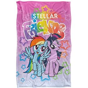My Little Pony Stellar Friends Super Soft Snuggle Blanket with Silky Touch 91 x 147 cm My Little Pony Stellar Friends Super Soft Snuggle Blanket with Silky Touch 91 x 147 cm
