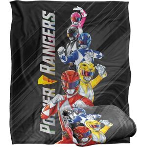 LOGOVISION Power Rangers Blanket, 152 x 127 cm Ranger Stack Silky Touch Super Soft Throw Blanket LOGOVISION Power Rangers Blanket, 152 x 127 cm Ranger Stack Silky Touch Super Soft Throw Blanket