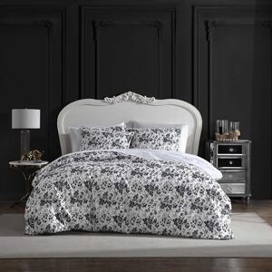 Betsey Johnson King Duvet Cover, Soft Bedding Set with Matching Shams, Floral Home Decor (Betseys Toile Black, King) Betsey Johnson King Duvet Cover, Soft Bedding Set with Matching Shams, Floral Home Decor (Betseys Toile Black, King)