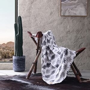 Wrangler Throw Blanket - Soft Plush Fleece Bedding - Western Decor Wrangler Throw Blanket - Soft Plush Fleece Bedding - Western Decor